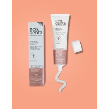 Toothpaste Omyadent Sensitive Whitening - Bieliaca pasta pre citlivé zuby a ďasná